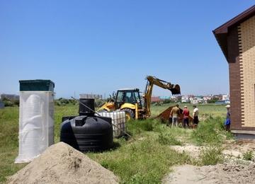 Автономная канализация монтаж в Анапе